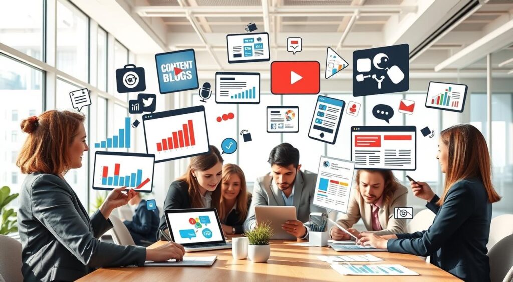 content marketing types content marketing types